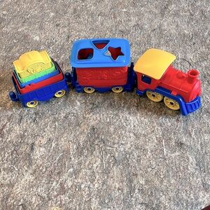 Green Toys Mickey Mouse & Friends Stack & Sort Train